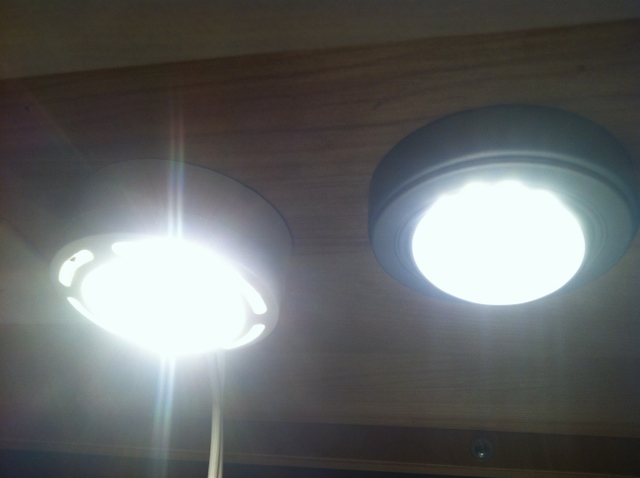 Changing Incandescent Under Cabinet Lights to LED Energy Smart